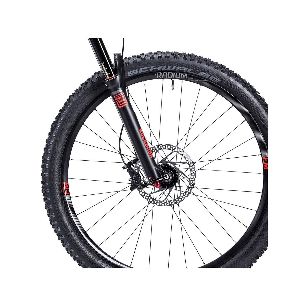 Cube Stereo 160 HPA Race 27.5, black anodized - Bild 2