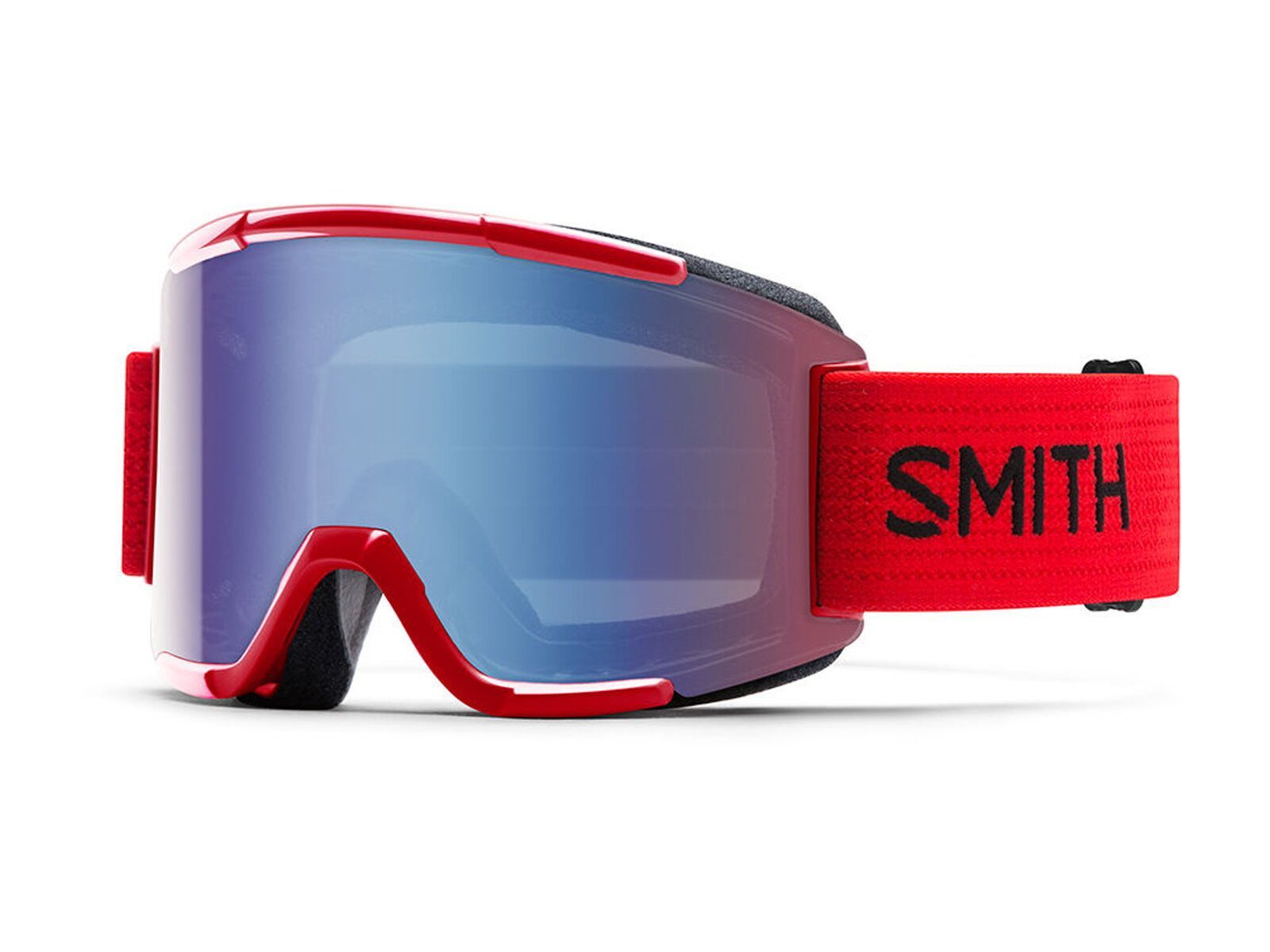 Smith Squad + Spare Lens, fire/blue sensor mirror - Bild 1