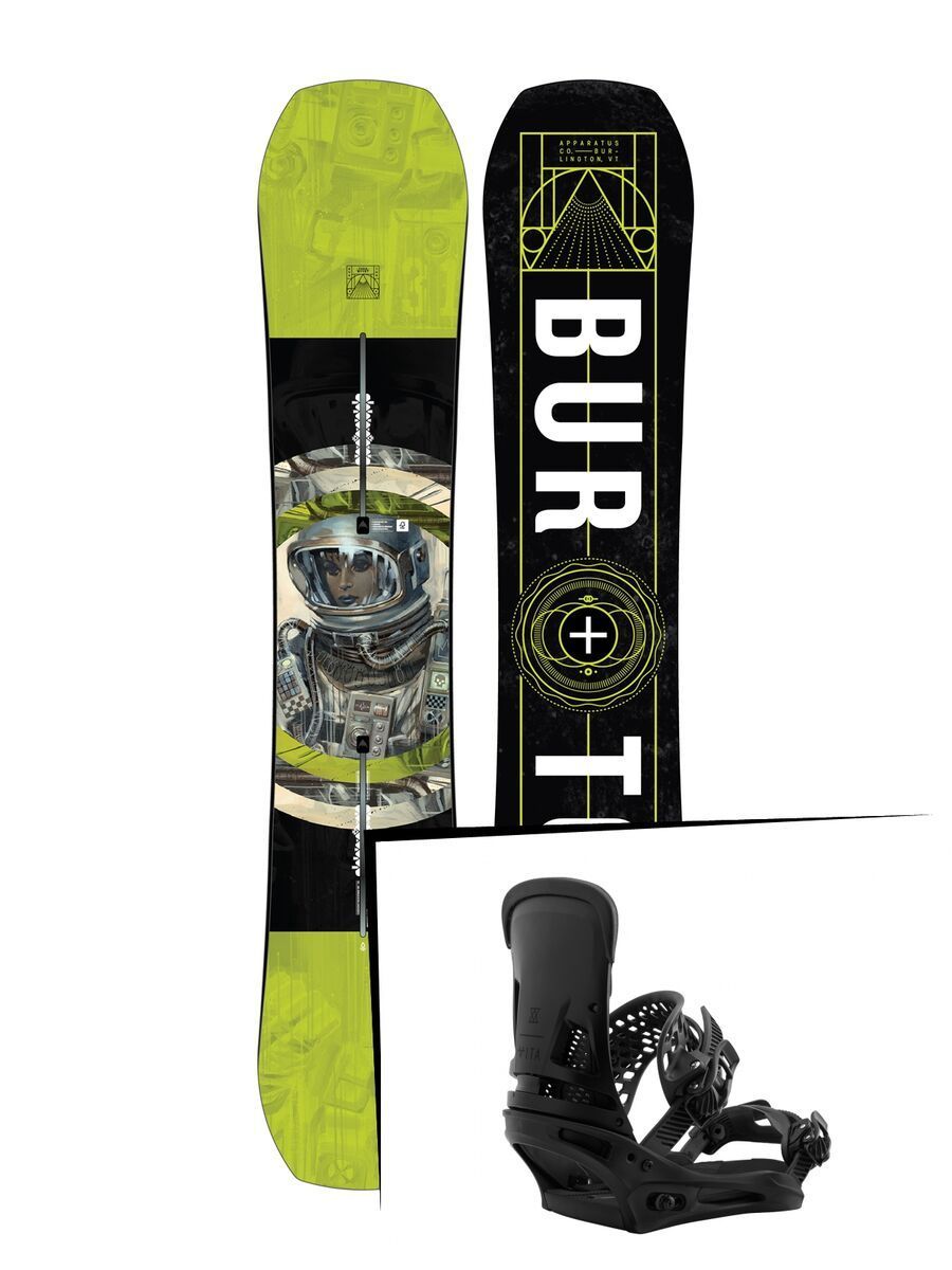Set: Burton Paramount 2019 + Burton Malavita brackish - Bild 1