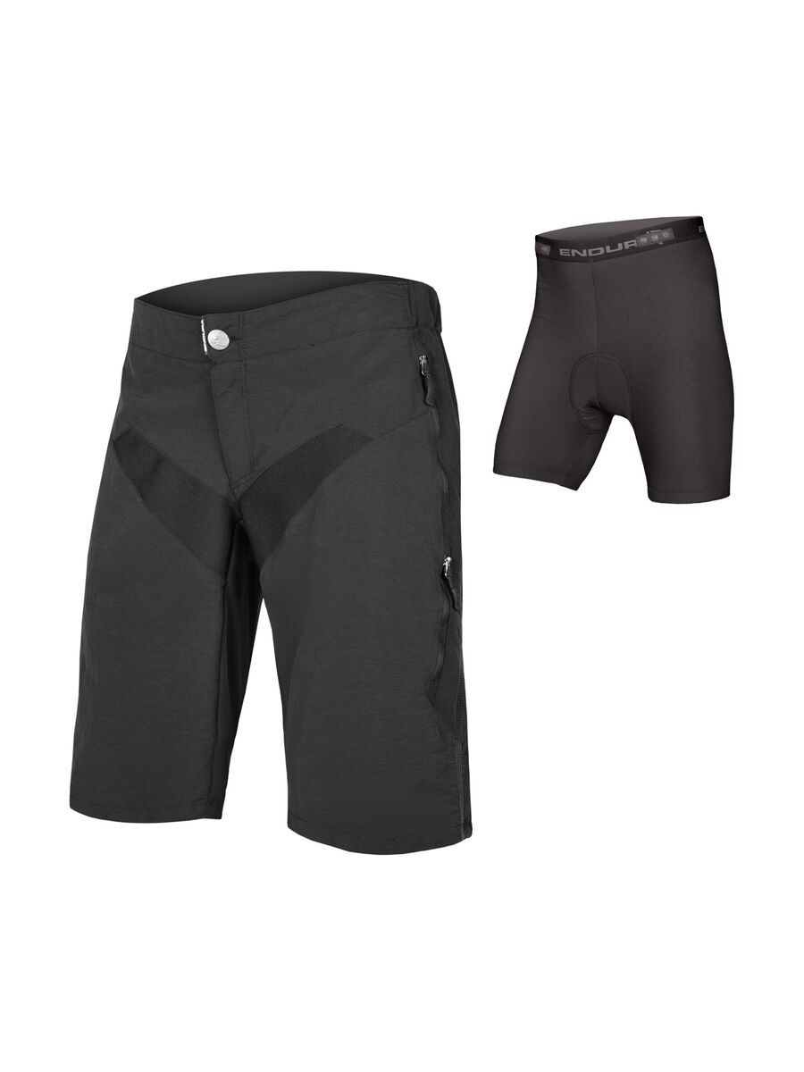 Endura SingleTrack Short with Liner, schwarz - Bild 1