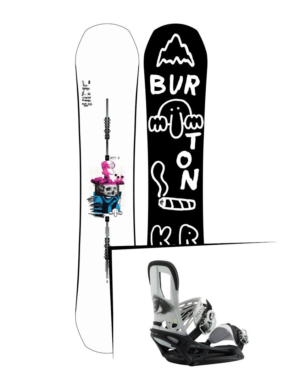 Set: Burton Kilroy Process 2019 + Burton Cartel EST all eyez - Bild 1