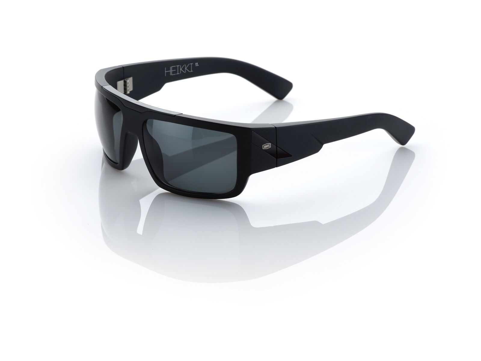 100% Heikki, black/Lens: grey tint - Bild 1