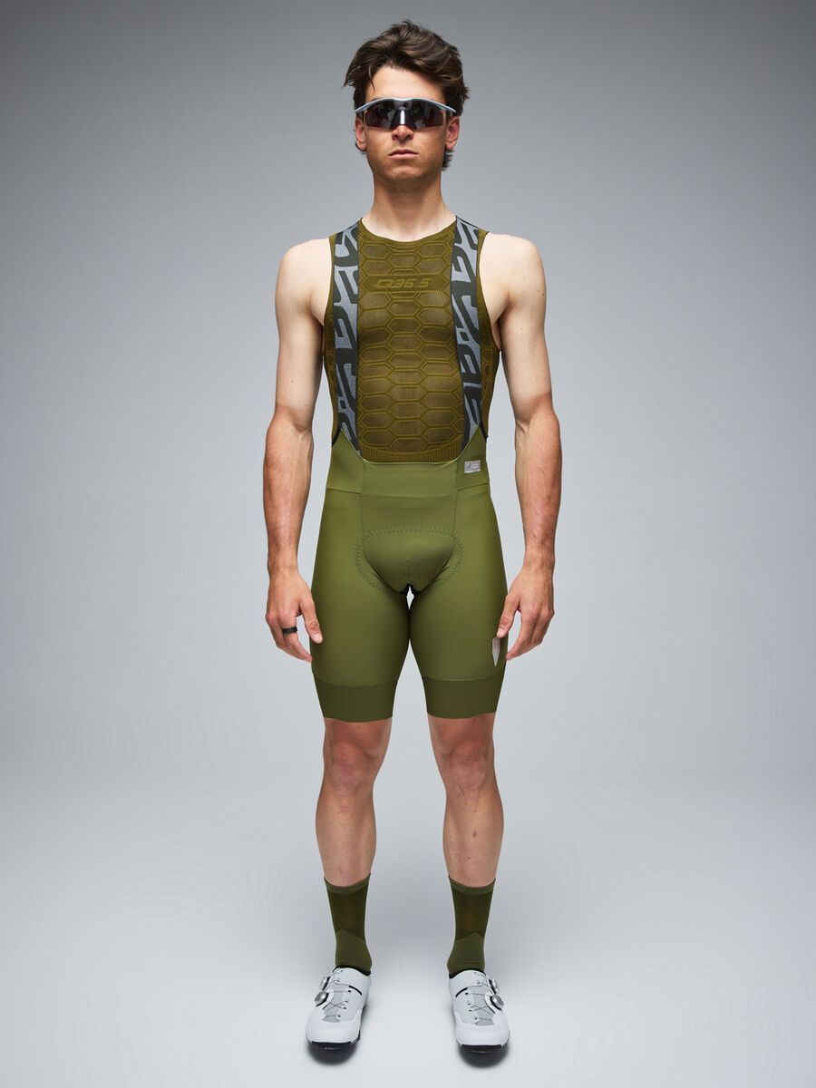 Q36.5 Gregarius Pro Bib Short, drab green - Bild 3