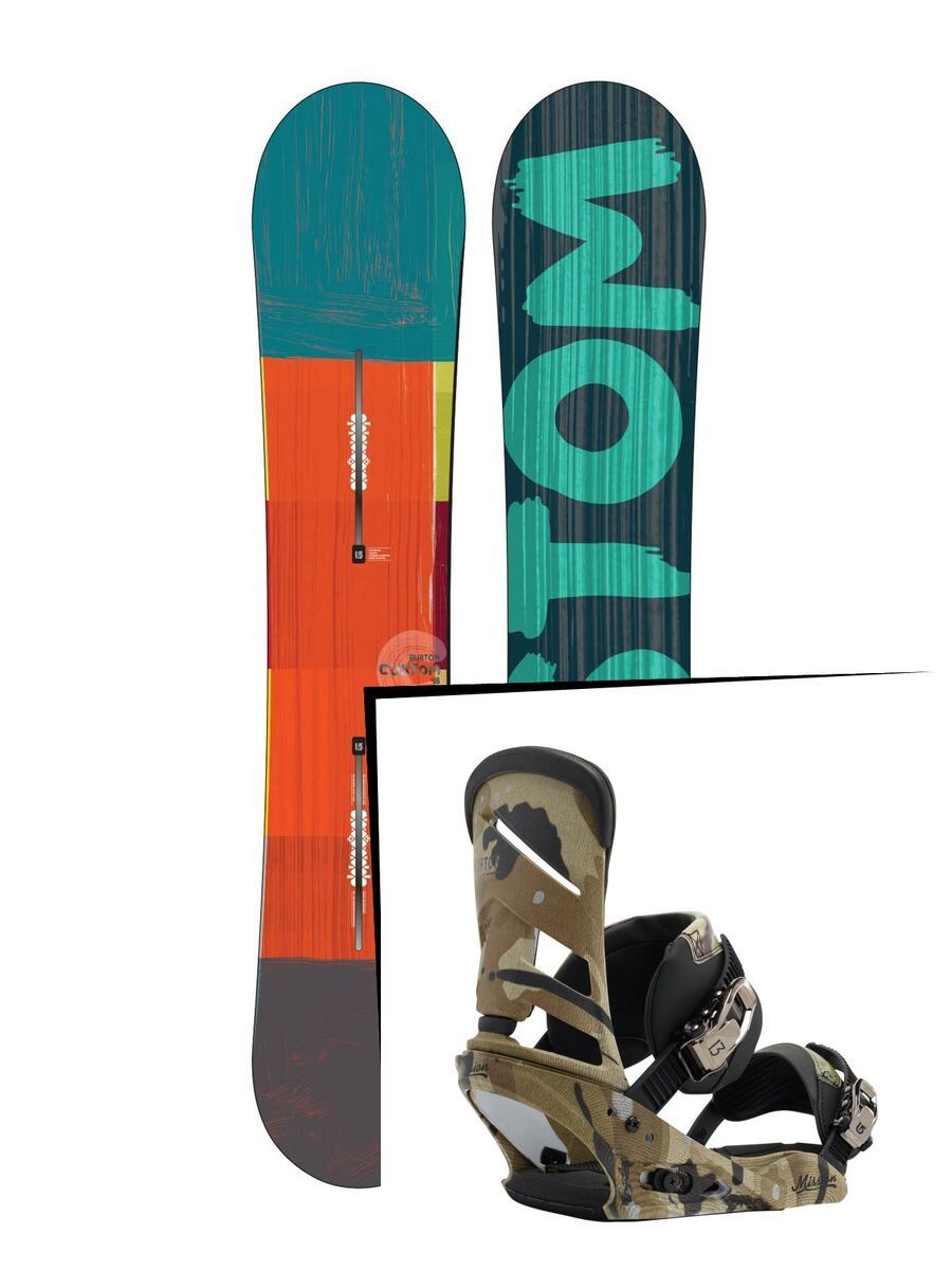 Set: Burton Custom 2015 +  Mission (1191290S) - Bild 1