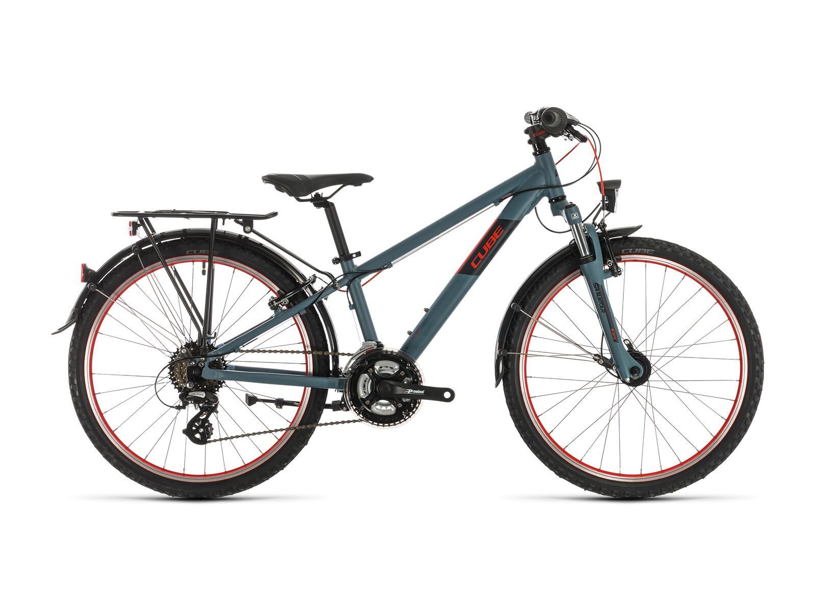 Cube Acid 240 Street, darkgrey´n´red - Bild 1