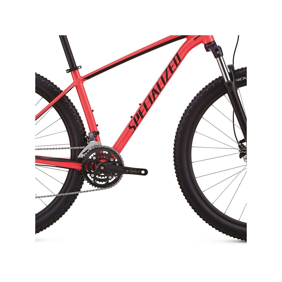 Specialized Women's Rockhopper Comp, gloss satin acid red/black - Bild 5