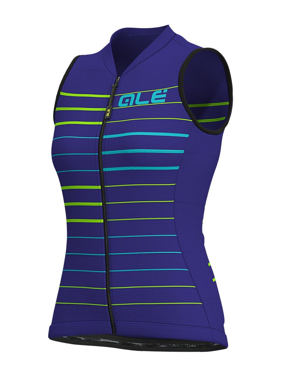 Ale Ergo Lady S/Less Jersey, pure blue-turquoise - Bild 1