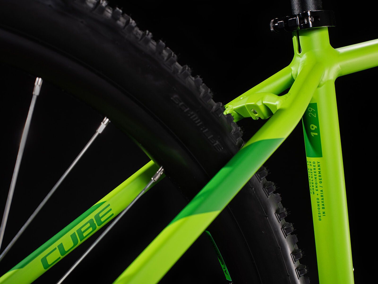 Cube Aim Pro 27.5, green´n´iridium - Bild 3