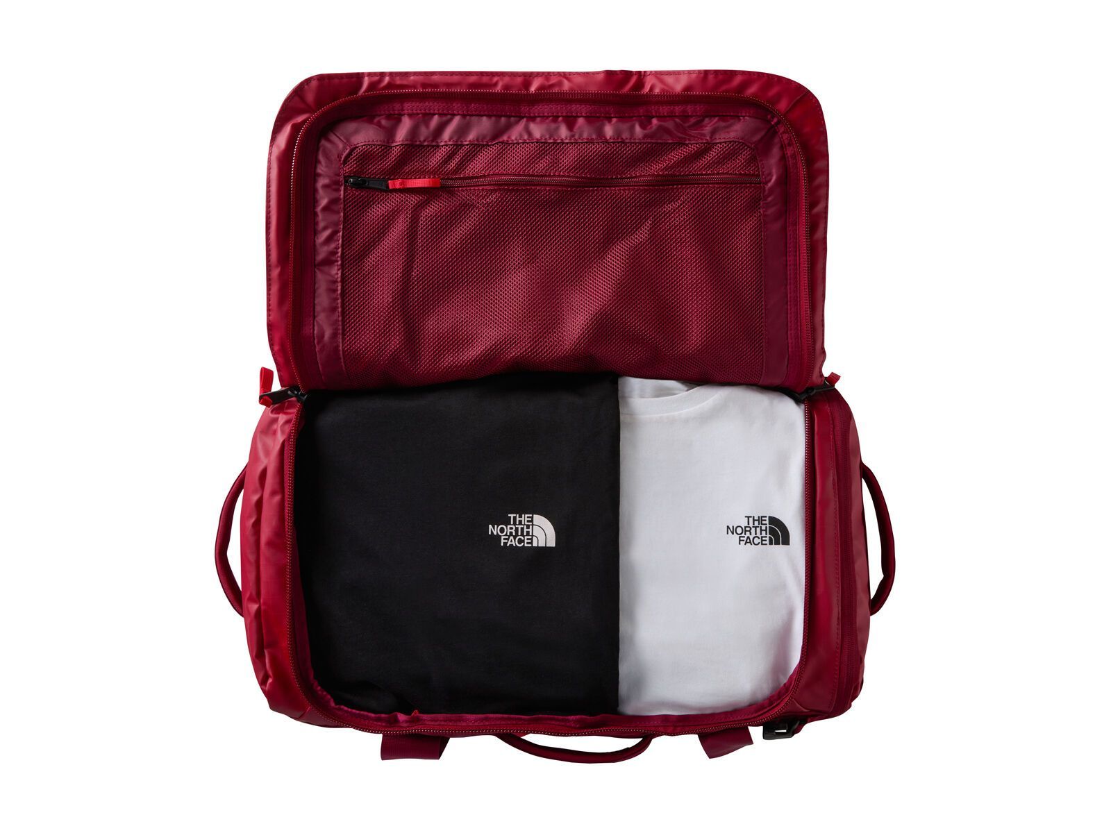 The North Face Base Camp Voyager Duffel 42L, beetroot/tnf red - Bild 4