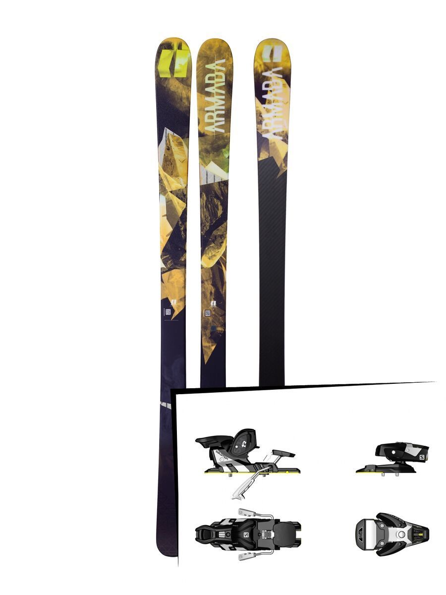 Set: Armada Invictus 89 Ti 2018 + Salomon STH2 WTR 13 black/white - Bild 1