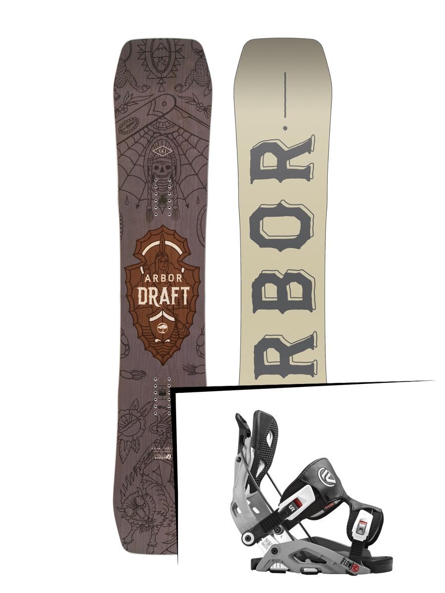 Set: Arbor Draft 2017 + Flow Fuse (1513142S) - Bild 1