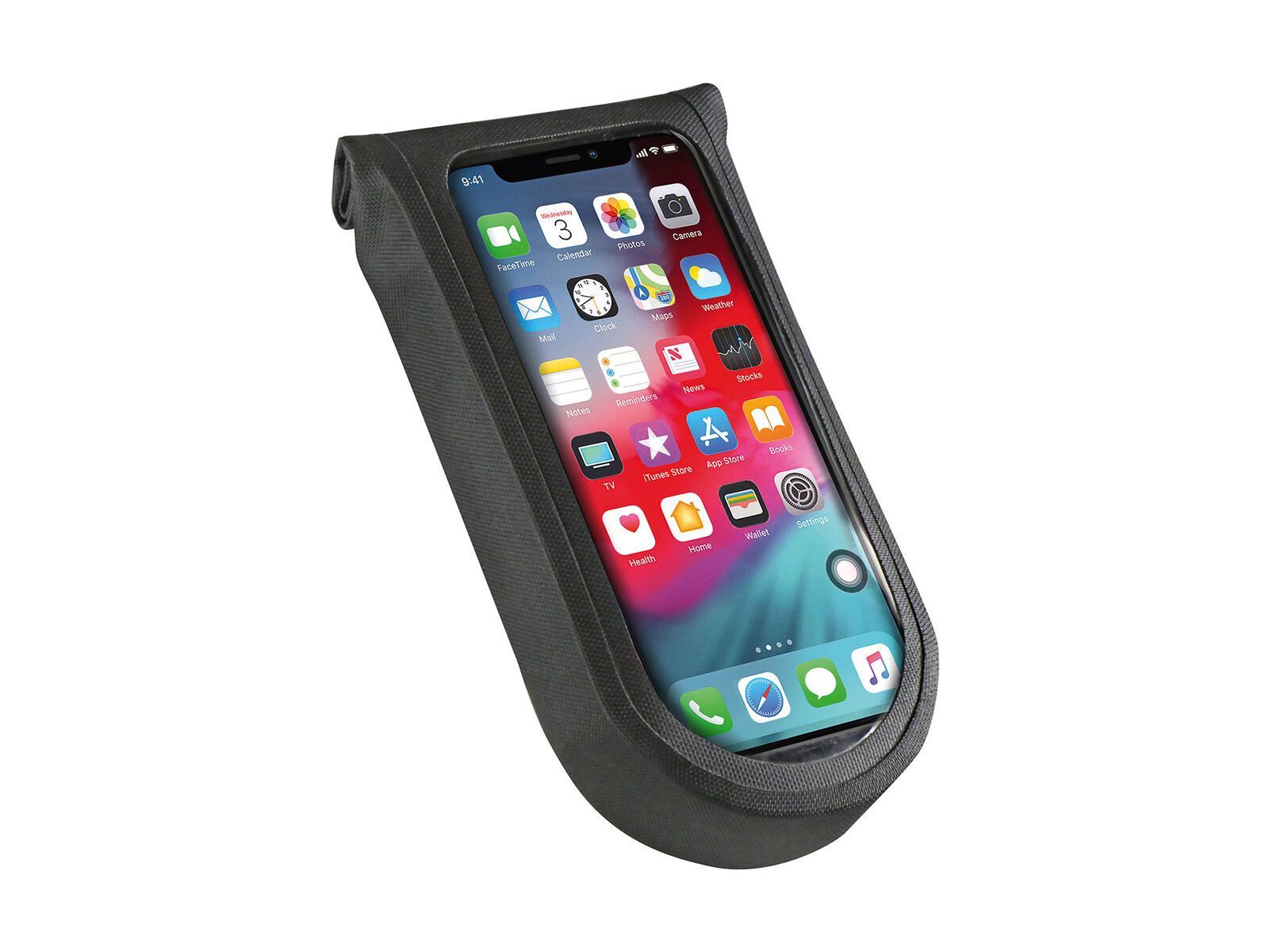 ***2. Wahl*** Klickfix PhoneBag Tour S inkl. Quad Mini Adapter schwarz - Bild 1