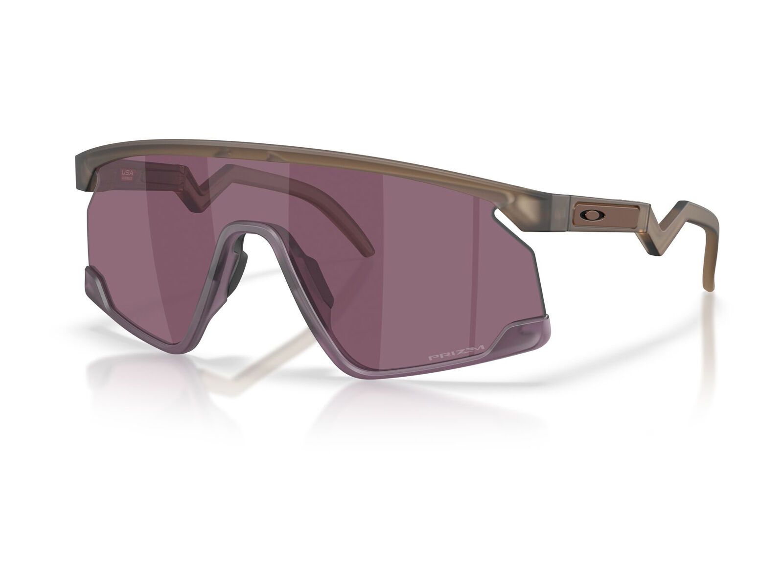 Oakley BXTR, Prizm Road Black / matte brown smoke - Bild 10