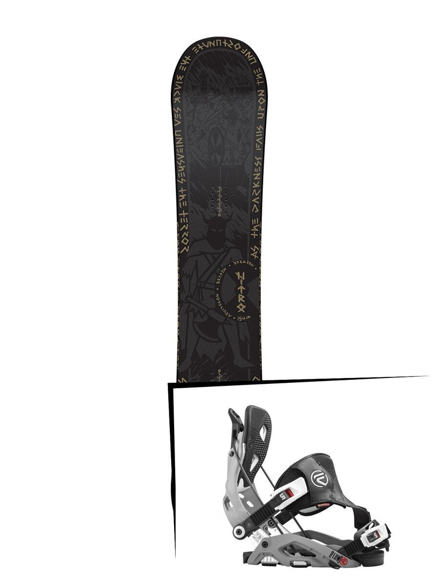 Nitro Set: Viking One-Off 2016 + Flow Fuse Hybrid - Bild 1