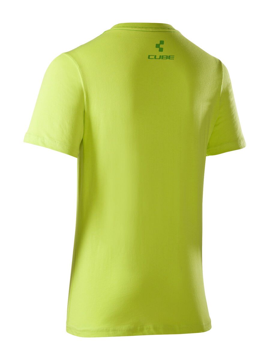 Cube T-Shirt Cube Mirrored Letters, lime - Bild 2