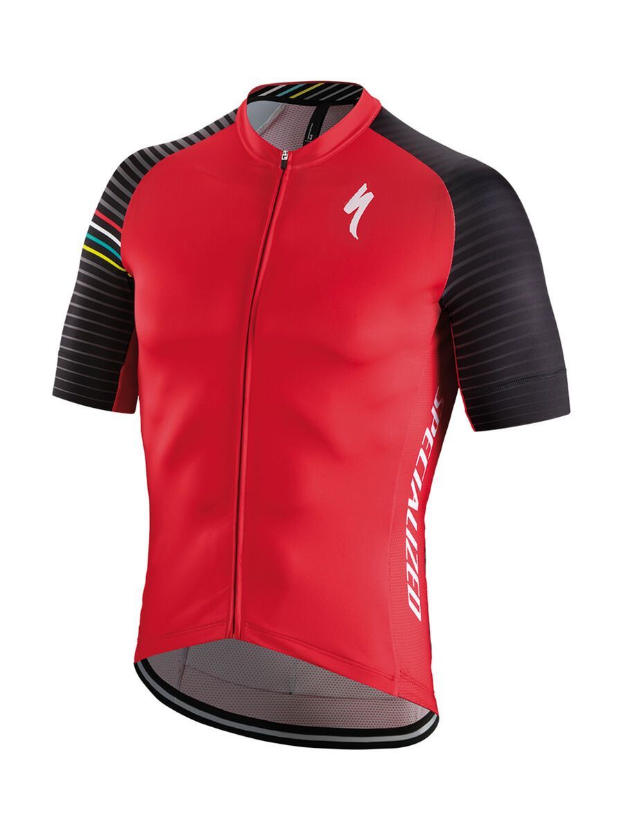Specialized SL Expert Jersey SS, red/white aspect - Bild 1