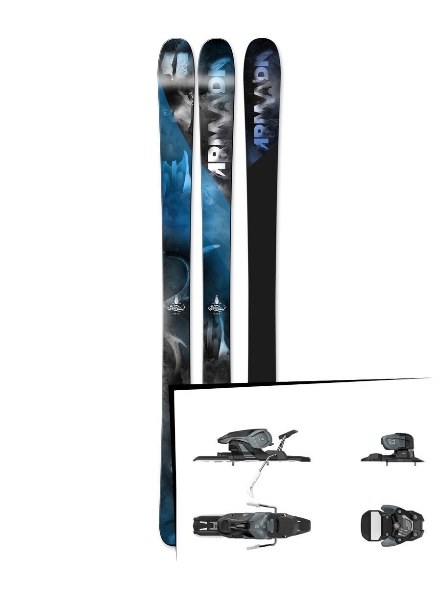 Set: Armada Invictus 95 2016 + Salomon Warden 11 (1706222) - Bild 1