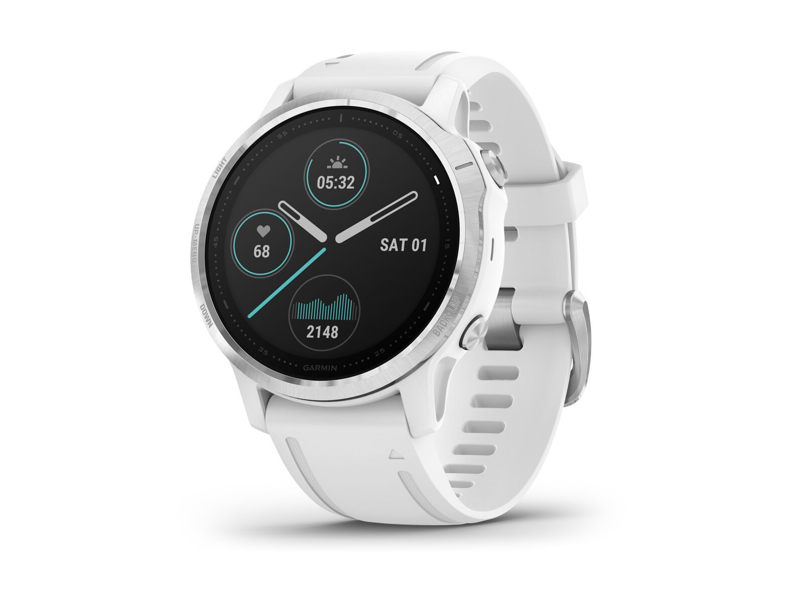 Garmin fenix 6S, weiß/silber - Bild 1