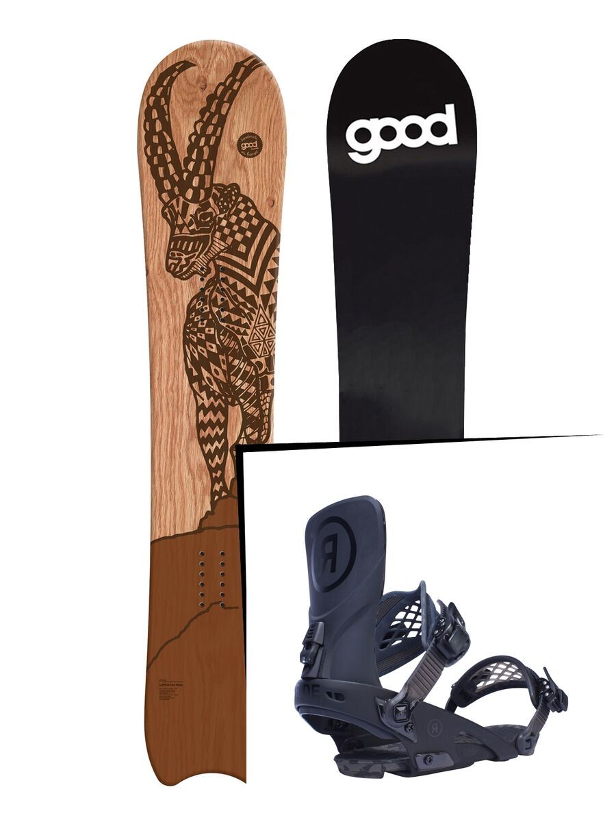 Set: goodboards Capra 2017 + Ride LTD (1770150S) - Bild 1