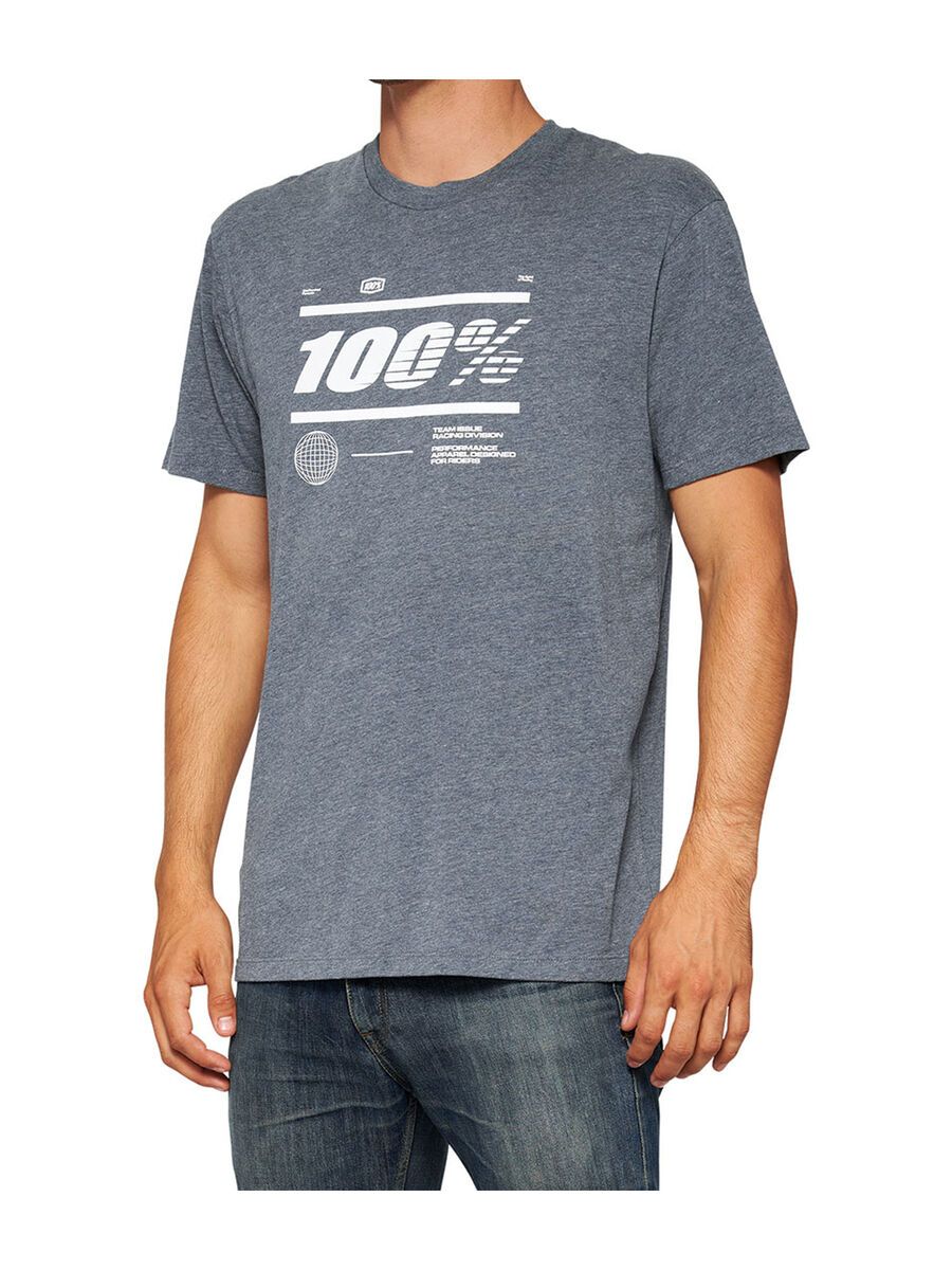 100% Global T-Shirt, heather grey - Bild 1