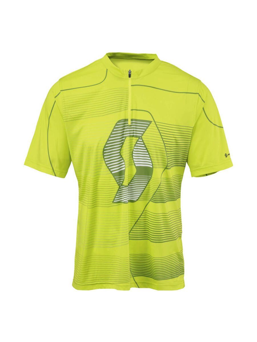 Scott Shirt Path ICN s/sl, lime green - Bild 1