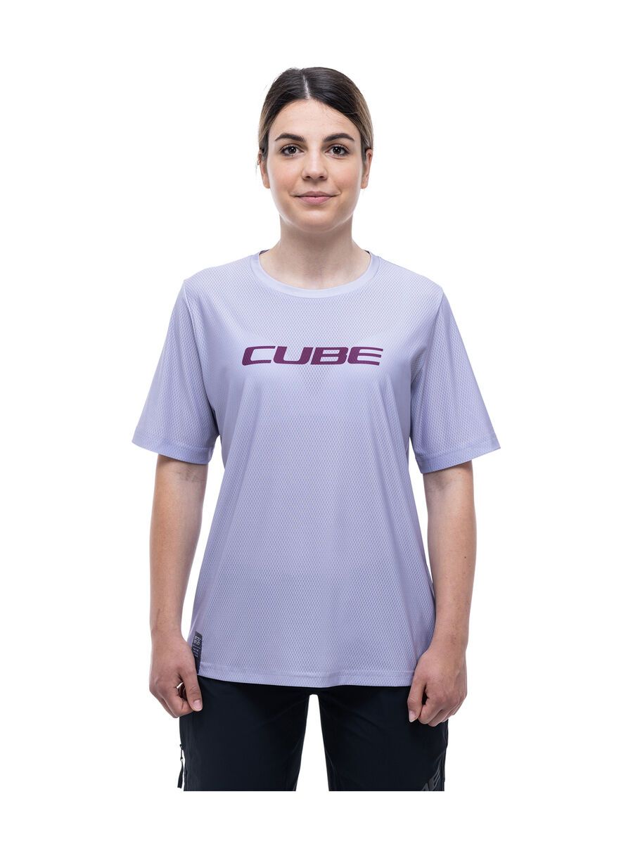 Cube Vertex WS Rundhalstrikot kurzarm, purple - Bild 3