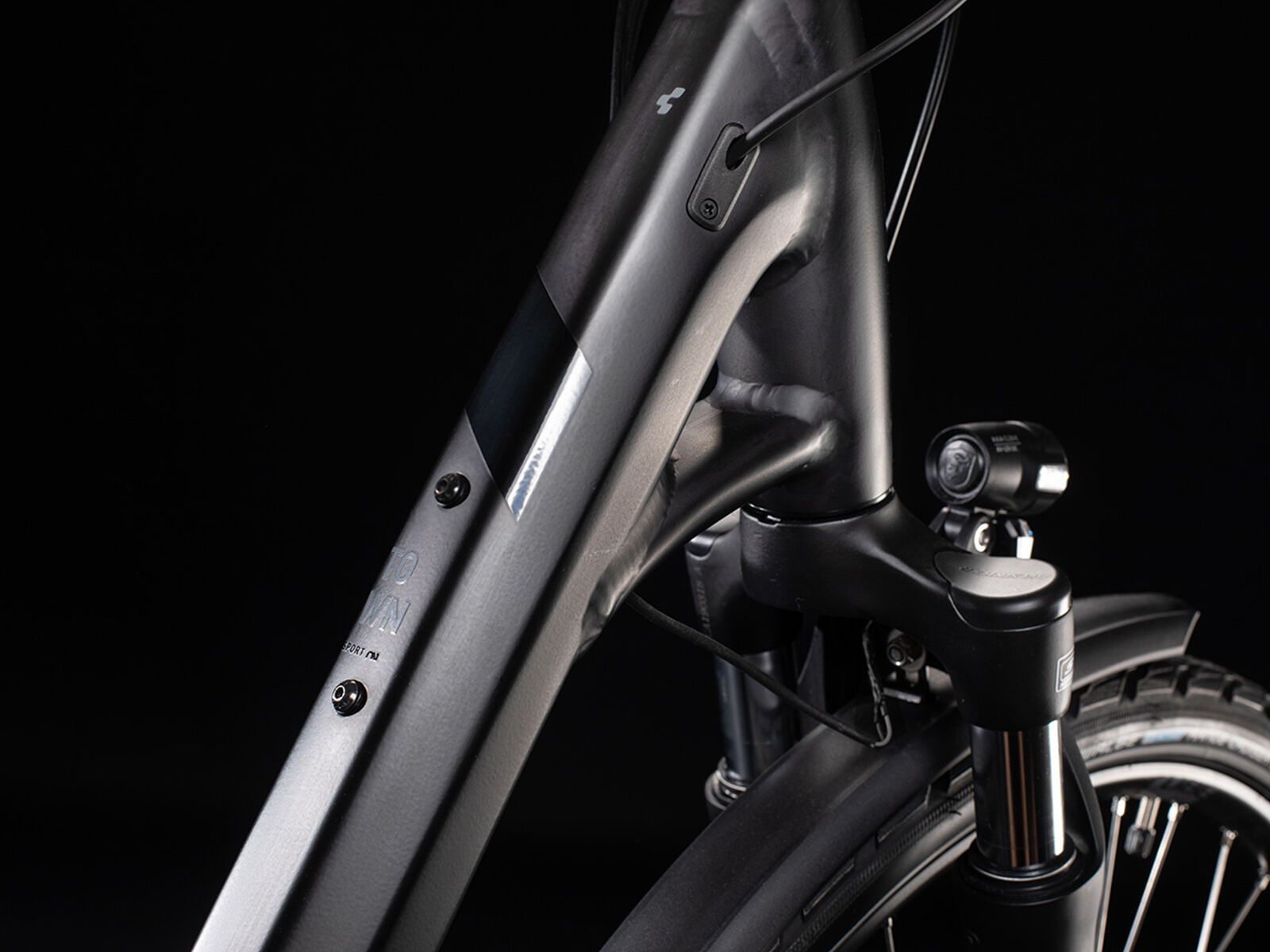 Cube Town Sport Hybrid ONE 400, black´n´grey - Bild 4