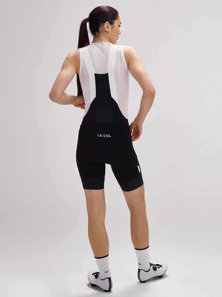 Le Col Womens Hors Categorie Bib Shorts II, black/white - Bild 7