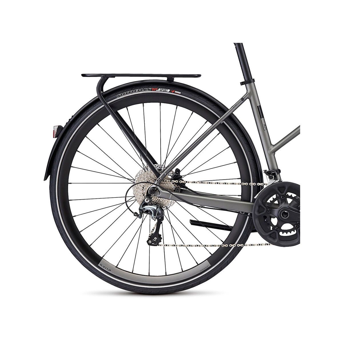 Specialized Women's Sirrus Elite Step-Through EQ - Black Top Collection, satin brushed - Bild 6