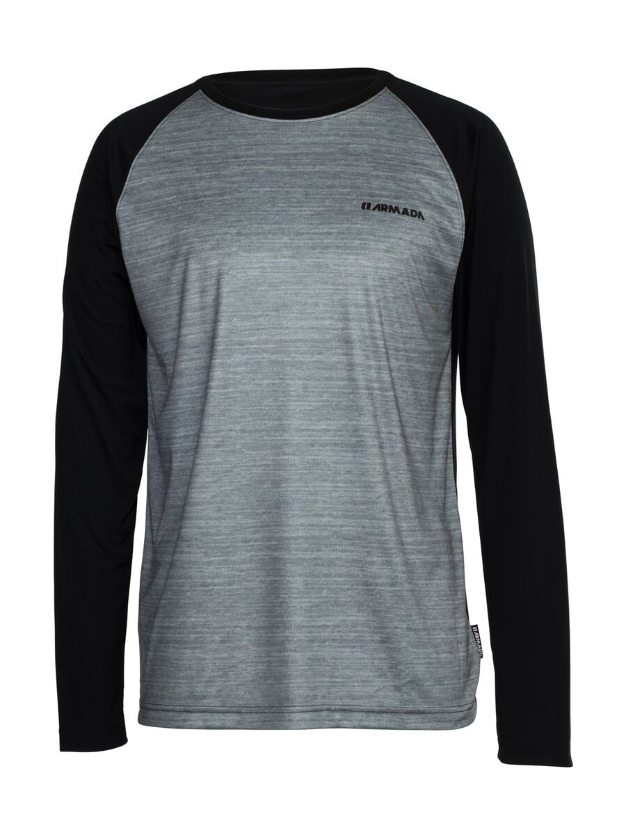Armada Contra Crew L/S, heather grey - Bild 1