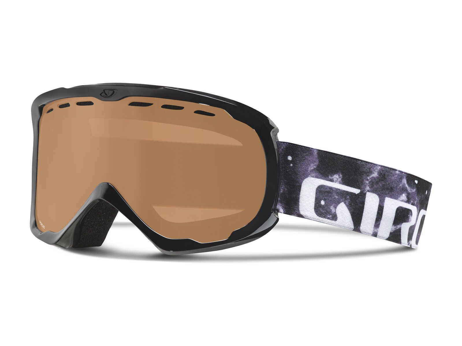 Giro Focus, black rocksteady/amber rose - Bild 1
