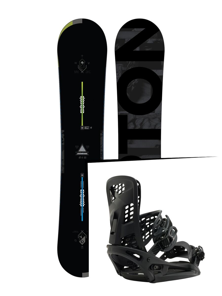 Burton Set: Custom Mystery 2016 + Burton Genesis EST - Bild 1