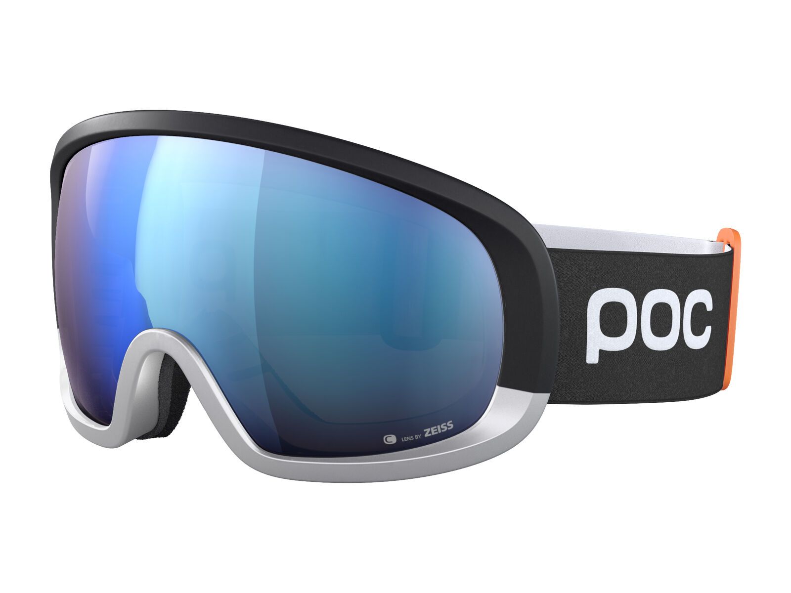 POC Fovea Race Clarity Hi. Int. Partly Sunny Blue, urani. black/argent. silver - Bild 1