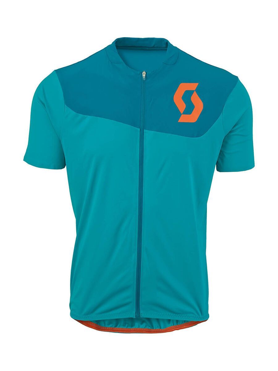 Scott AMT B s/sl Shirt, medium blue/orange - Bild 1