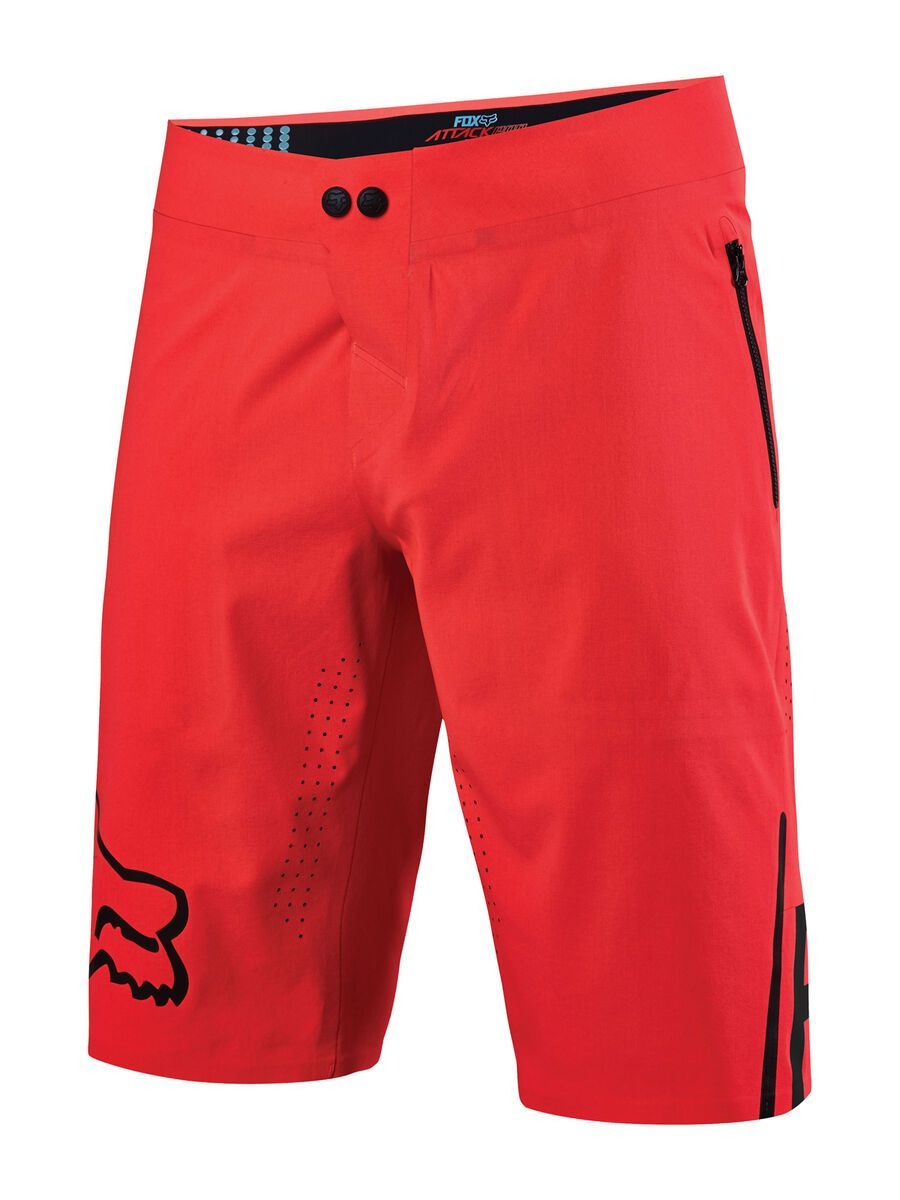 Fox Attack Pro Short, neon red - Bild 1
