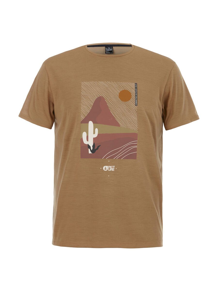 Picture Timont SS Urban Tech Tee, dark stone - Bild 1