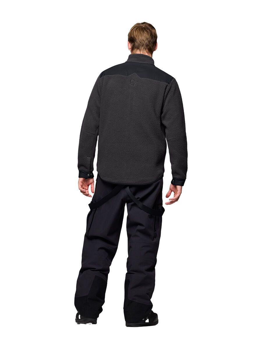 Norrona tamok warm3 Jacket M's, phantom/caviar black - Bild 7