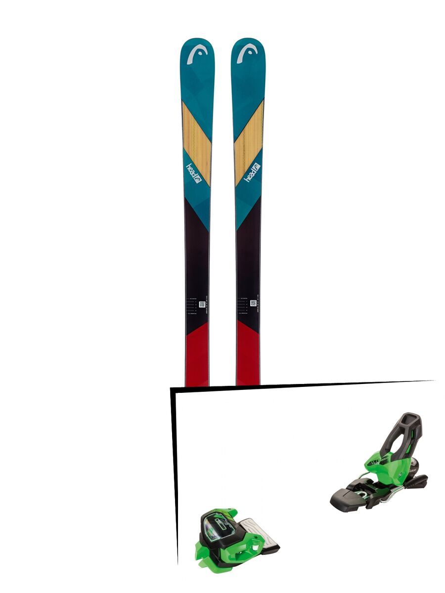 Set: Head Caddy 2019 + Tyrolia Attack² 11 GW green - Bild 1