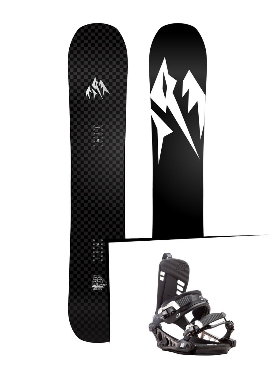 Set: Jones Carbon Flagship 2017 + K2 Cinch CTX (1728771S) - Bild 1
