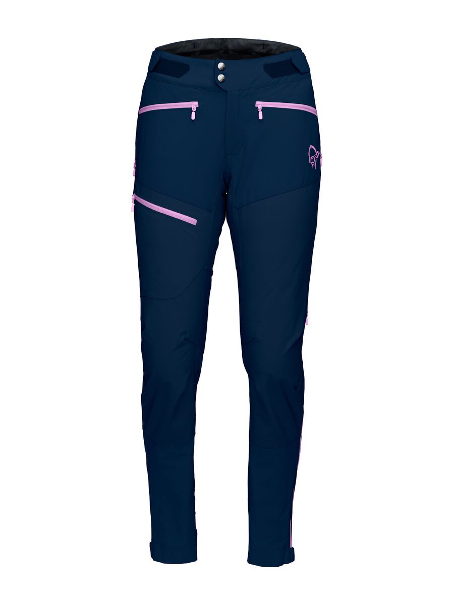 Norrona fjørå flex1 Pants W's, indigo night/violet tulle - Bild 1