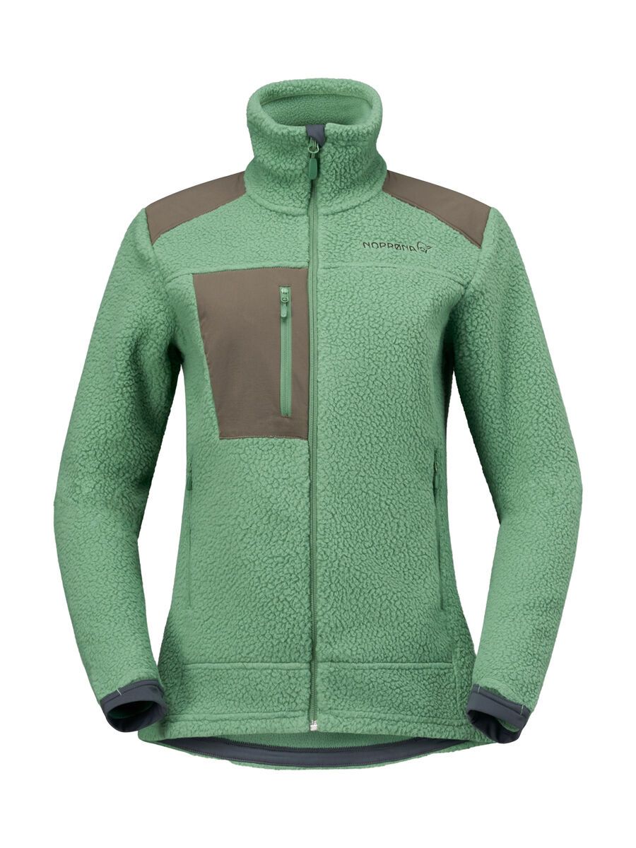 Norrona trollveggen warm3 Jacket W's, dark ivy - Bild 1