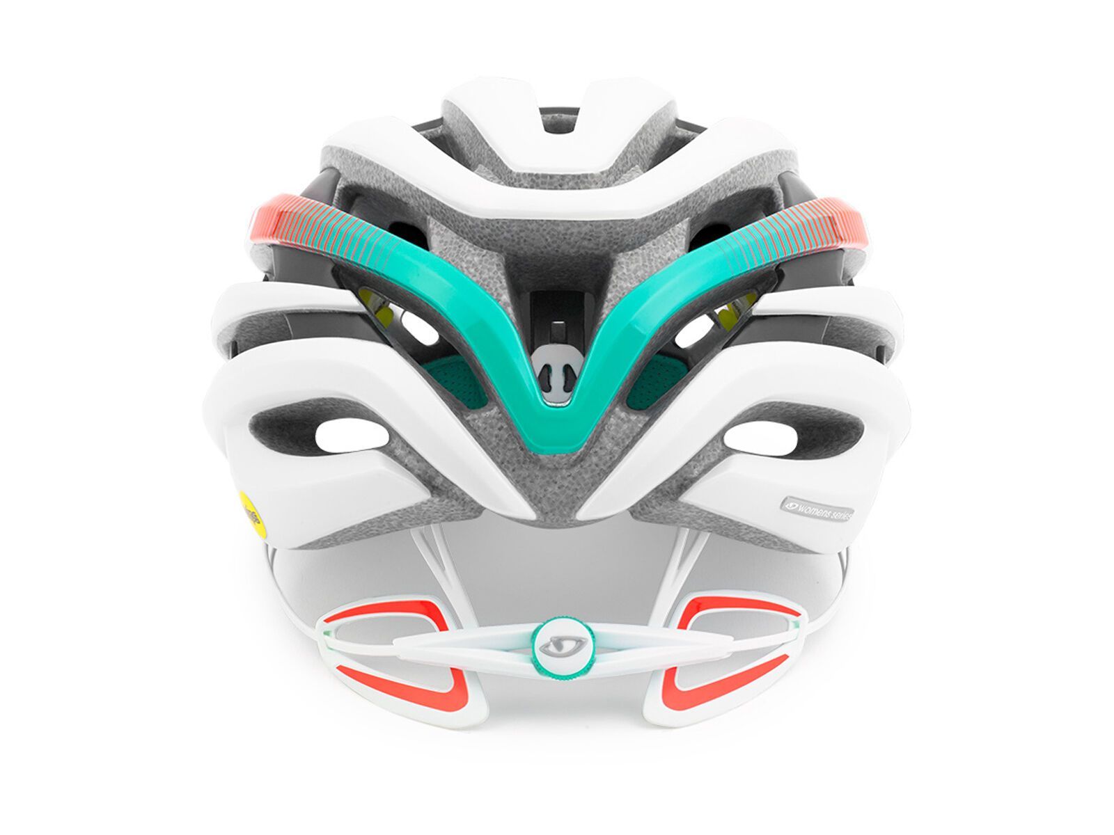 Giro Ember MIPS, matte white/turquoise/vermillion - Bild 3