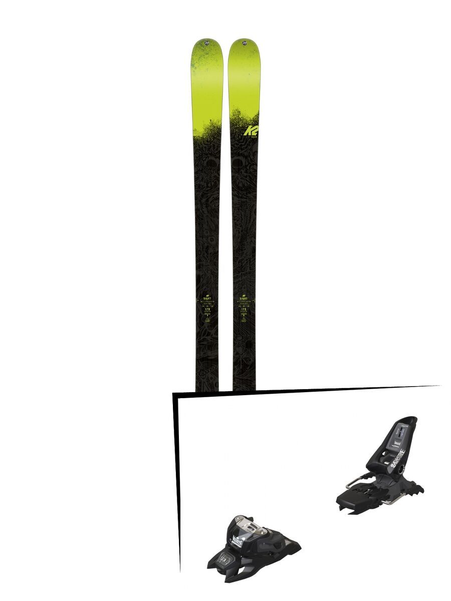 Set: K2 SKI Sight 2018 + Marker Squire 11 ID black - Bild 1