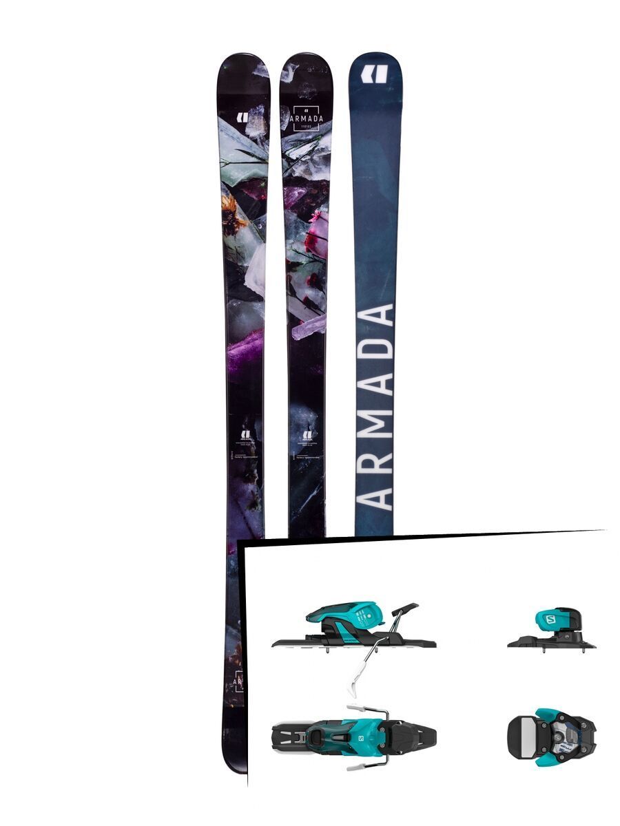 Set: Armada Arw 84 2019 + Salomon Warden 11 turquoise/black - Bild 1