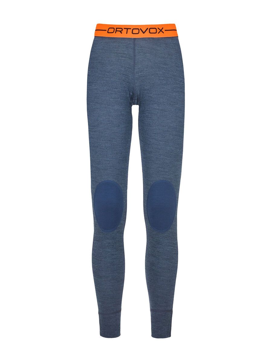 Ortovox 185 Merino Rock'n'Wool Long Pants W, night blue blend - Bild 1