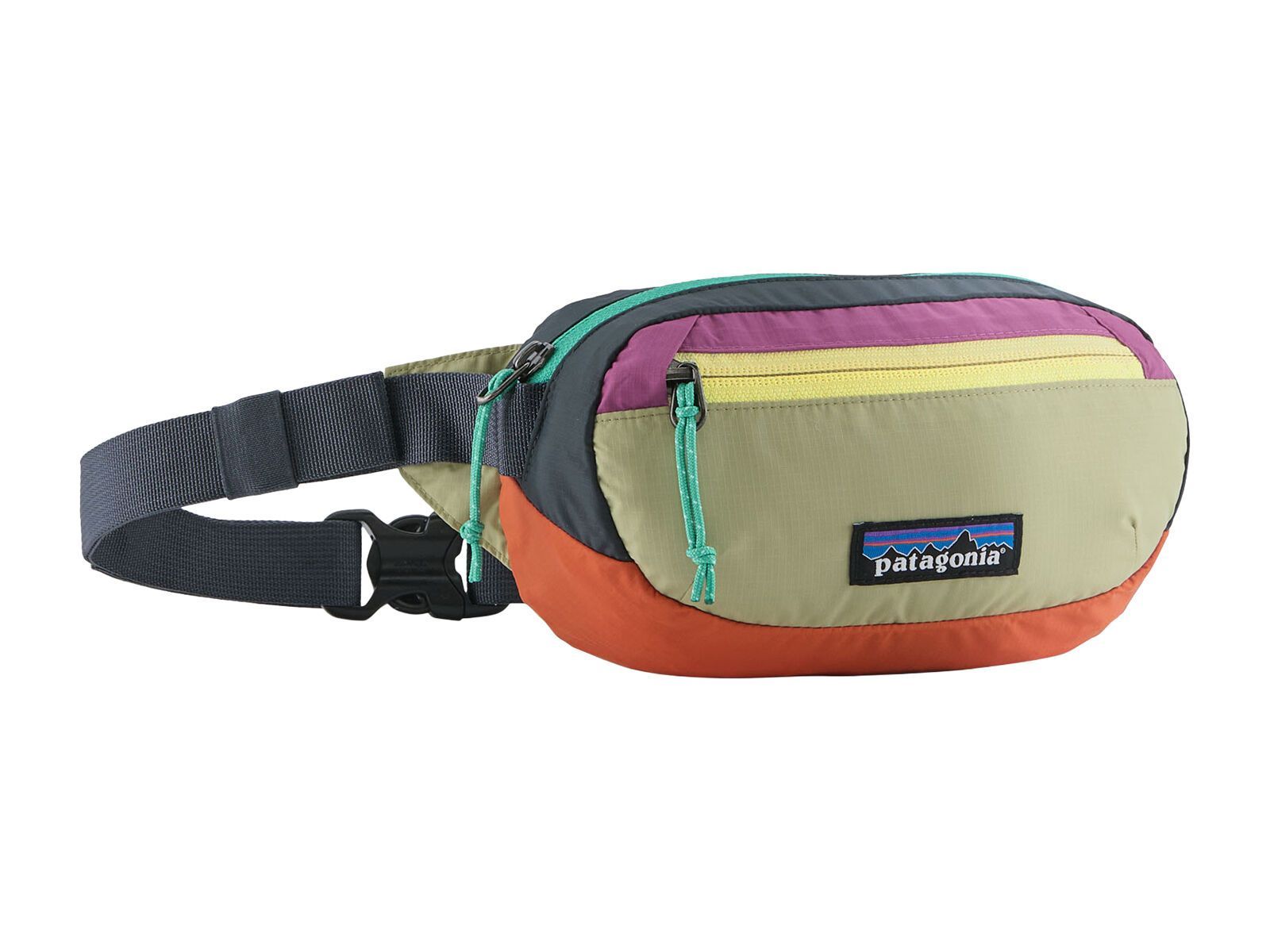 Patagonia Terravia Mini Hip Pack 1L, patchwork/gumtree green - Bild 1