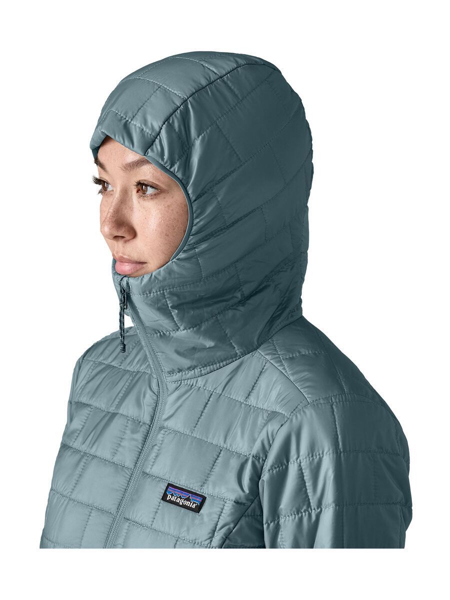 Patagonia Women's Nano Puff Hoody, blue sage - Bild 5