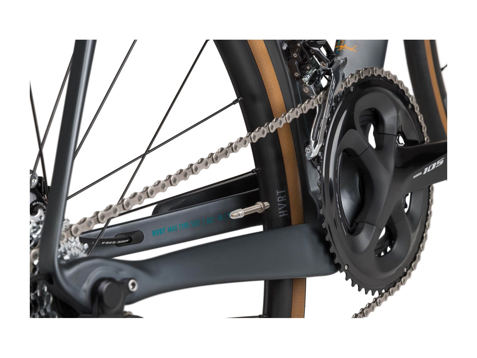 Rondo Hvrt CF2, black/teal - Bild 8