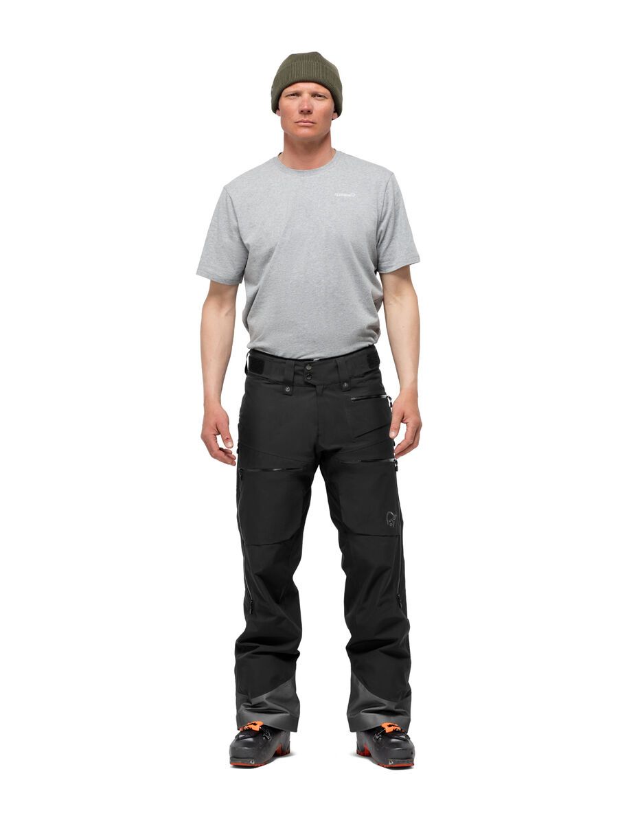 Norrona lofoten Gore-Tex Insulated Pants M's, caviar - Bild 2