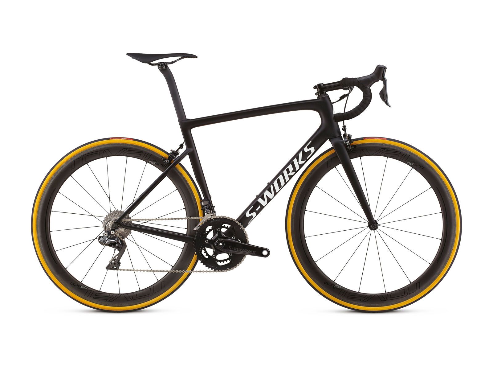 Specialized S-Works Tarmac, mono black/white reflective clean - Bild 1